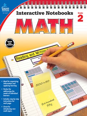 cover image of Math, Grade 2